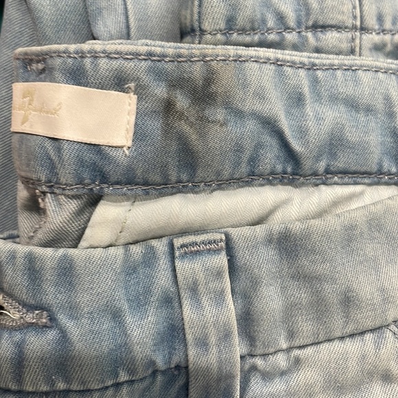 7 For All Mankind Chino Tencel Jeans size 27 - Picture 9 of 9